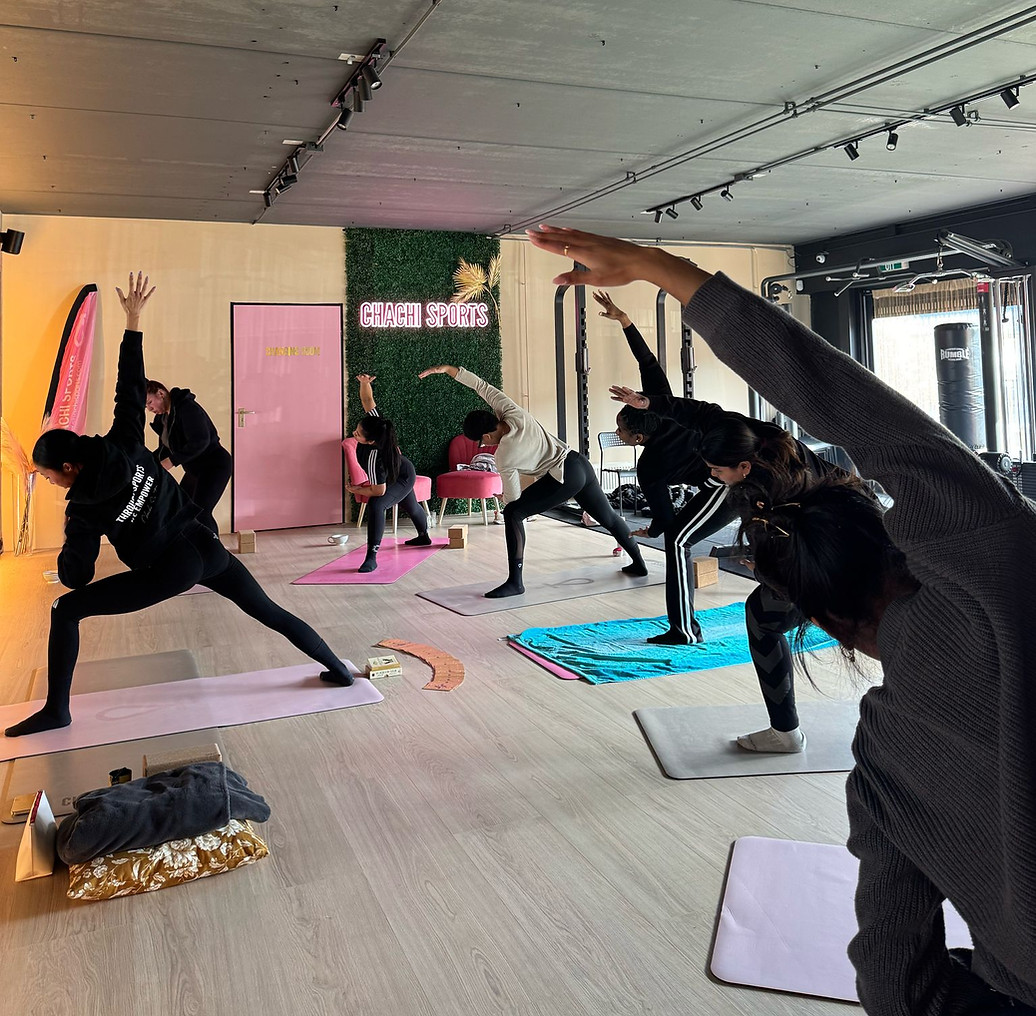 Ladies-only Pilates les in Utrecht bij Chachi Sports voor vrouwen om core te versterken en flexibiliteit te verbeteren